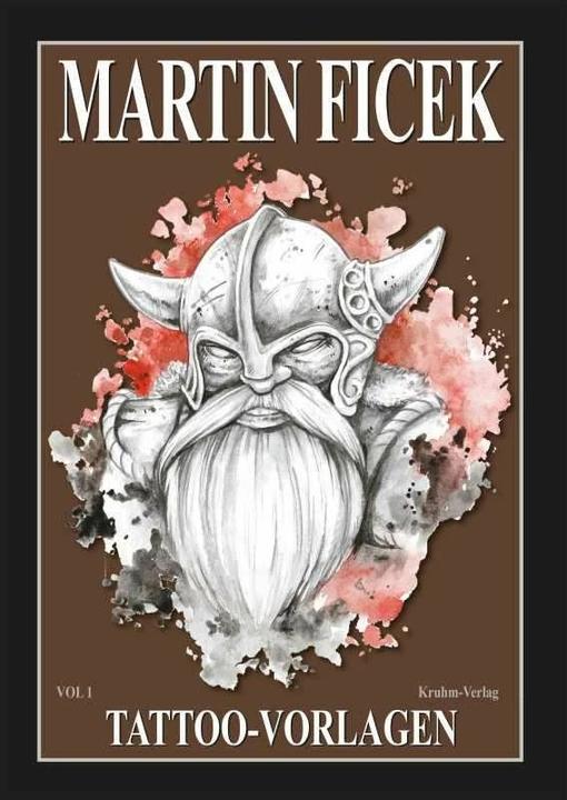Produktbild Martin Ficek. Tattoo Vorlagen (Deutsch, Kruhm Verlag, 2016)
