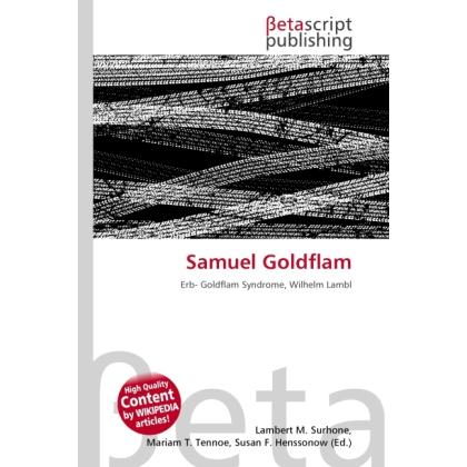 Samuel Goldflam, Fachbücher