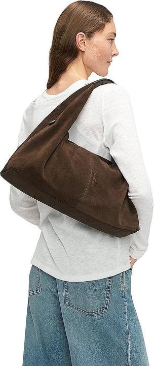 Actual product image Liebeskind Berlin Satchel Geräumige Schultertasche aus weichem Veloursleder