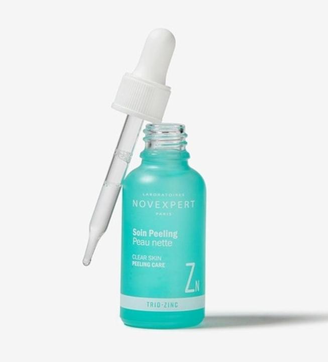 Actual product image Novexpert Trio Zinc Soin Peeling Peau Nette (Cleansing scrub, 30 ml)