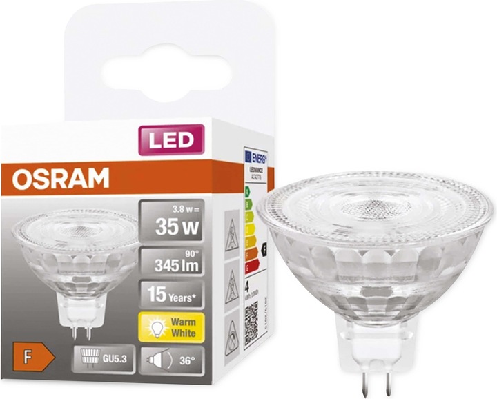 Produktbild Osram Led Star Mr16 (GU5.3, 3.80 W, 354 lm, 1 x, F)