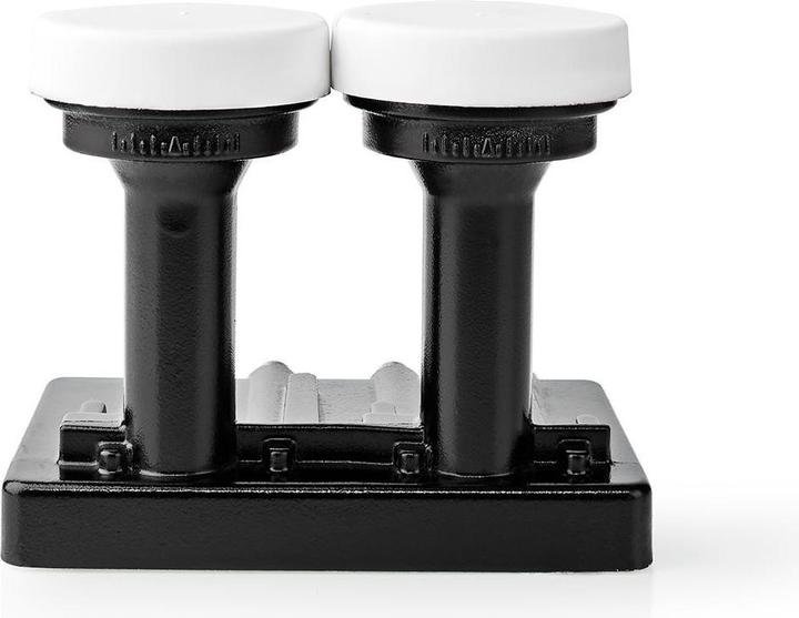 Actual product image Nedis LNB Quad Monoblock 4.3 ° Output connector: 4X F-Connector Noise figure range: 0.85 dB Converse (Quad LNB)