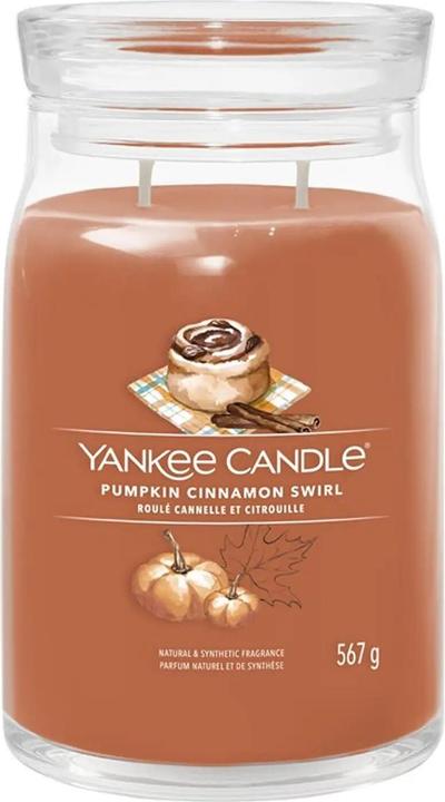 Actual product image Yankee Candle Pumpkin Cinnamon Swirl (567 g)