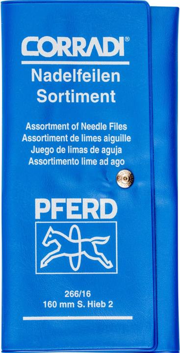 Produktbild Pferd CORRADINadelfeilenSet 160 H2 (Hieb 2, 160 mm)