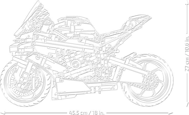 Actual product image LEGO BMW M 1000 RR (42130, LEGO Technic)