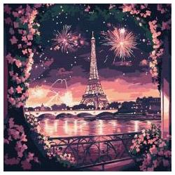 Ideyka Malen nach Zahlen - Helle Nacht