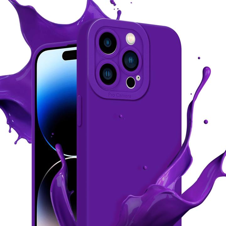 Actual product image Cadorabo Case for Apple iPhone 14 PRO in TPU Fluid LM162 Style (Apple iPhone 14 Pro)