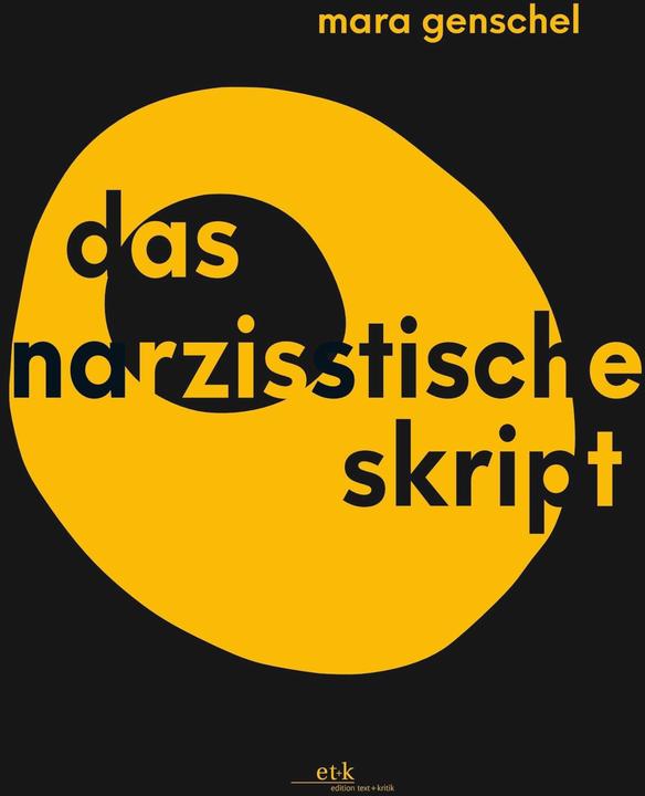 Das narzisstische Skript (Deutsch, Mara Genschel, 2025)