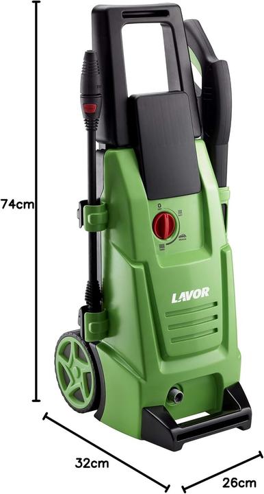 Actual product image Lavor Cold Water Pressure Washer with Washing Program System and Fixed Brush