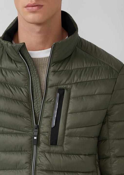 Produktbild S.Oliver Outdoor-Jacke Leichte Steppjacke mit sportiven Kontrastdetails | 360° Circular Vision (M)