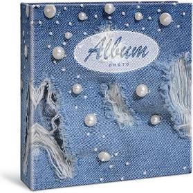 Lebez, Album fotografico, 80460 album fotografico e portalistino Blu, Bianco 100 fogli 130 x 190