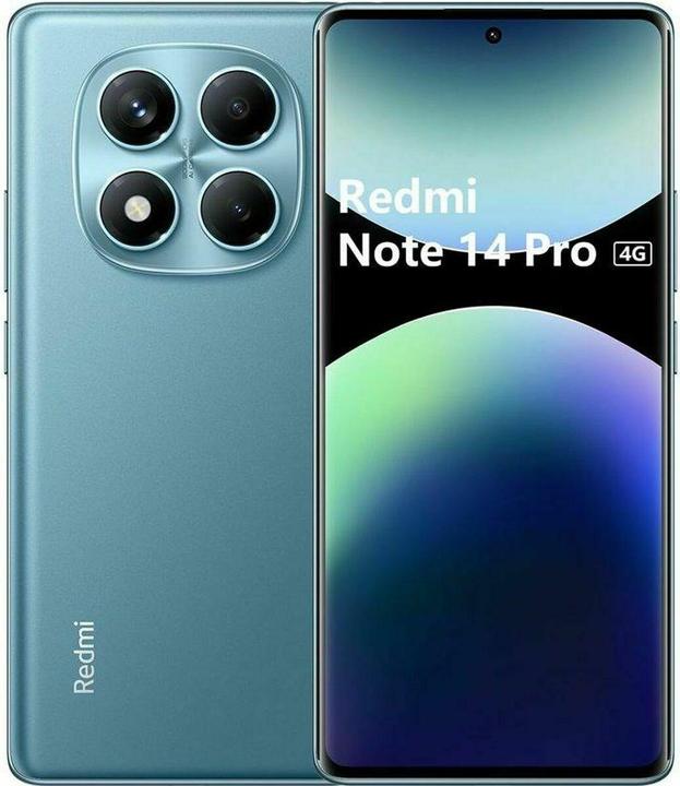 Image du produit Xiaomi Redmi Note 14 Pro (512 Go, Ocean Blue, 6.67", Double SIM, 4G)
