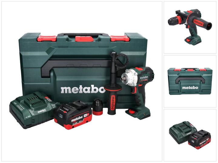Actual product image Metabo BS 18 LTX BL Q I Cordless drill driver 18 V 130 Nm Brushless + 1x rechargeable battery 8.0 Ah + (Rechargeable battery operated)