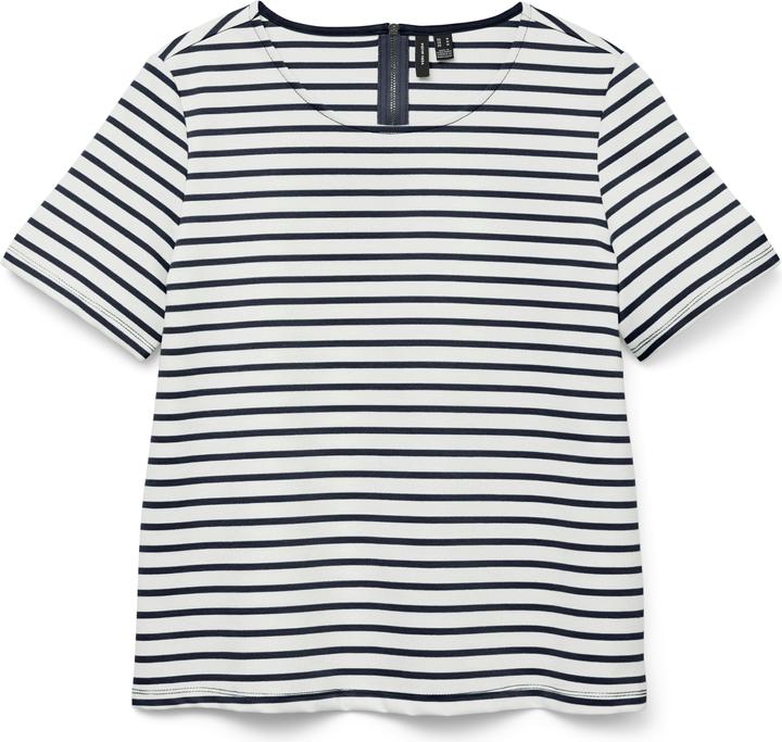 Actual product image Vero Moda Vmabby Ss Zip Top Jrs Noos (XS)