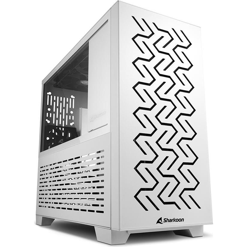 Sharkoon MS-Z1000 (mATX), PC Gehäuse, Weiss