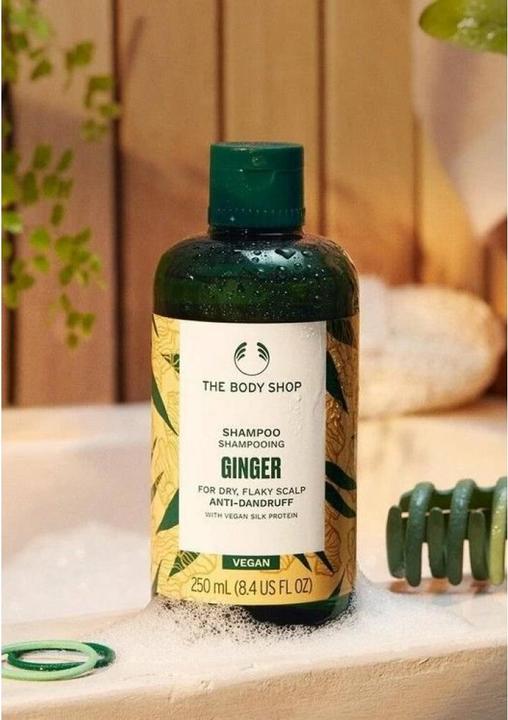 Produktbild The Body Shop Ginger Anti Dandruff Shampoo (250 ml, Flüssiges Shampoo)