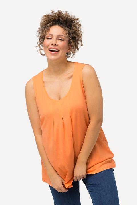 Actual product image Ulla Popken Essential Pleat Front Knit Tank (46, 48)