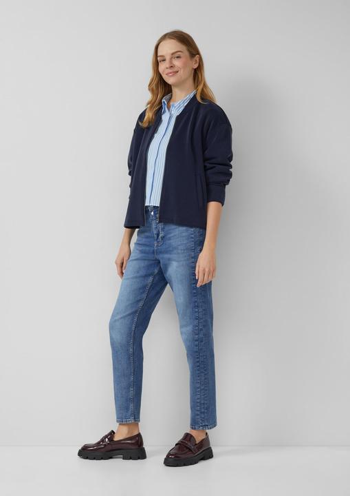 Immagine prodotto s.Oliver Bluse Gestreifte Popeline-Bluse im Boxy Fit (36)