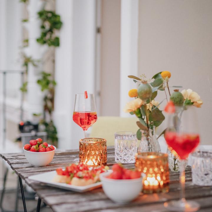 Actual product image Gusta Garden Rearing pots SISSI STRAWBERRY Infinity, White (185 x 27 x 190 cm)