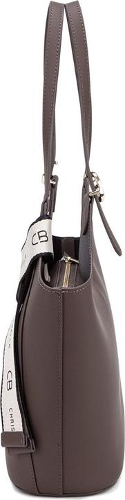 Image du produit Chrisbella Damen Schultertasche - Modell Lumina Chic - 100% Polyurethan - 37.0 X 12.0 X 29.0 Cm