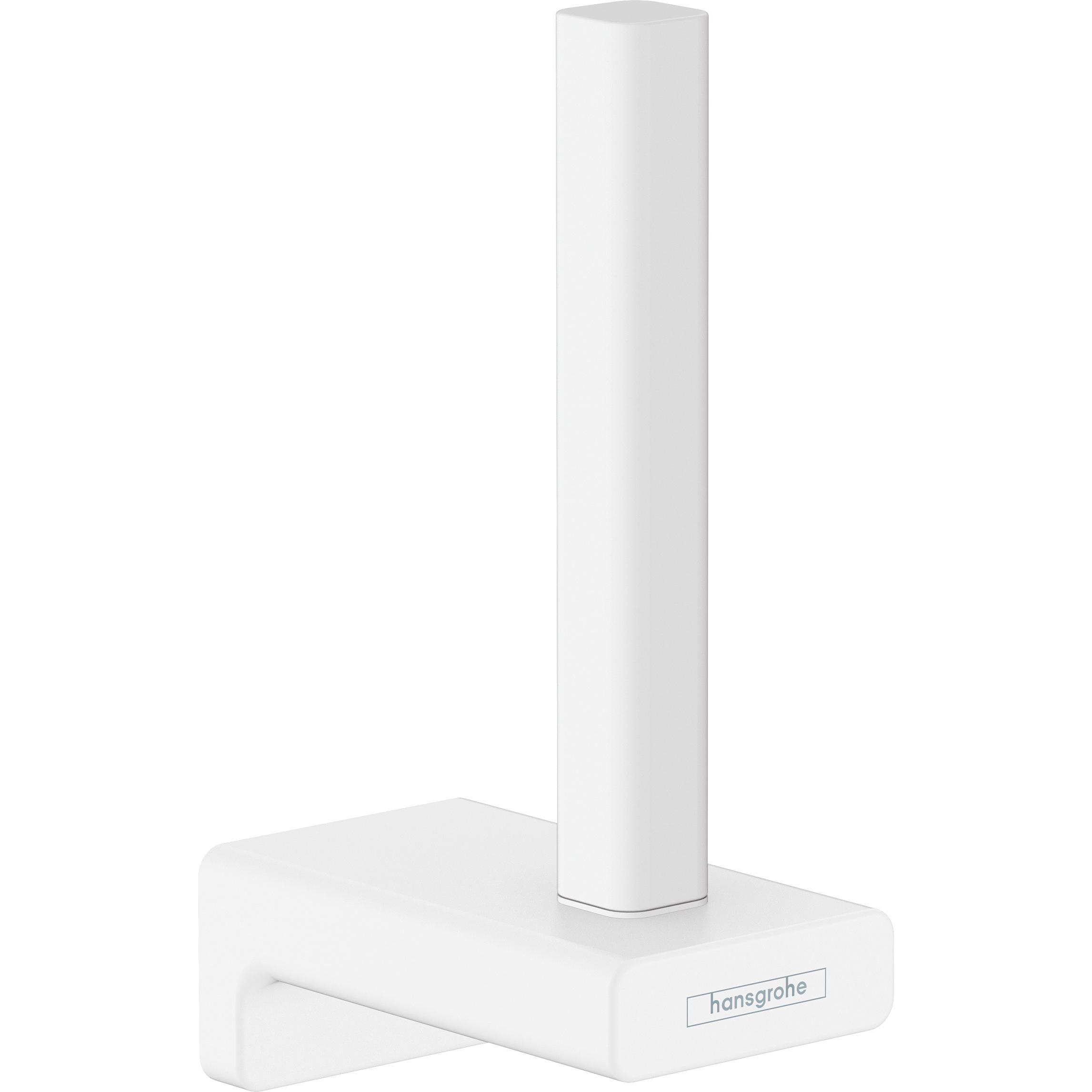 hansgrohe, Portarotoli, Porta rotolo di carta di ricambio AddStoris, bianco opaco