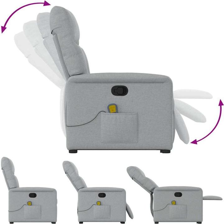Image du produit vidaXL Massagesessel mit Aufstehhilfe
