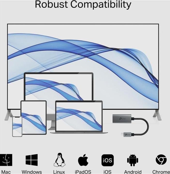 Actual product image TP-Link USB Type-C To HDMI Adapter (USB-C, 1 Ports)