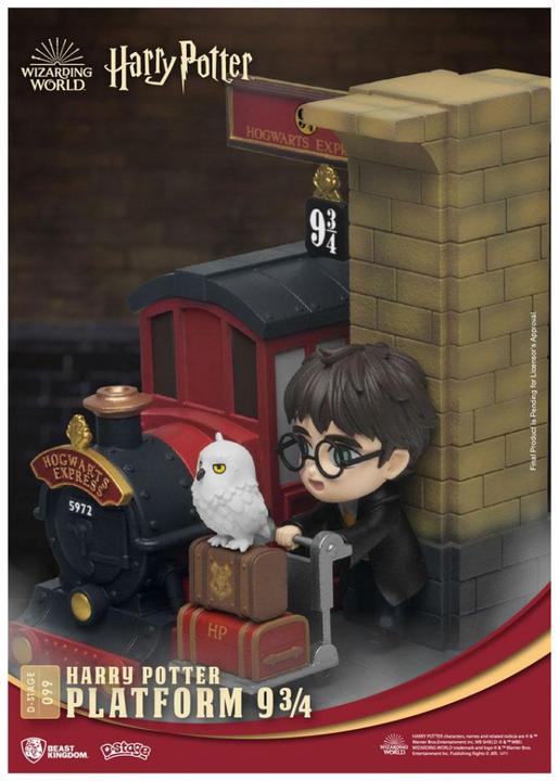 Actual product image Beast Kingdom D-Stage Harry Potter Diorama Platform 9 3/4 NV 15cm