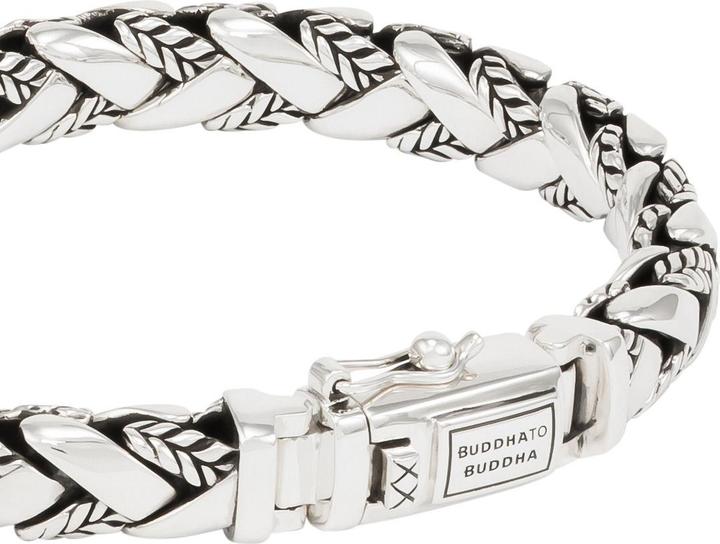 Immagine prodotto Buddha to Buddha Armband George Texture Silber 128 D (18 cm, Argento 925)