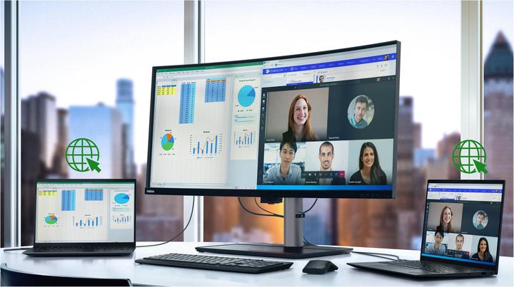 Actual product image Lenovo ThinkVision P40w-20 (5120 x 2160 pixels, 40")