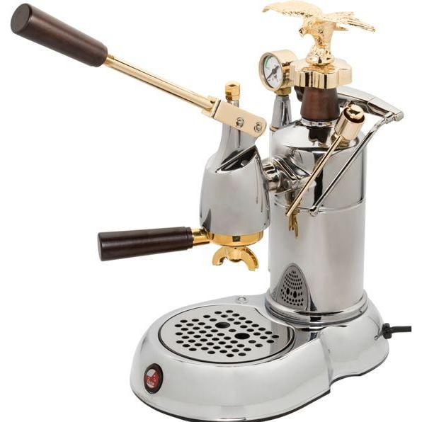 Thumbnail - La Pavoni LPLEXP01EU, Espressomaschine Expo 2015, Chrome/or, Siebträgermaschine, Gold