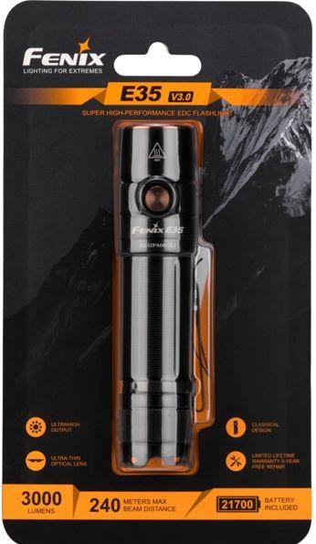 Produktbild Fenix Taschenlampe E35 (11.80 cm, 3000 lm)