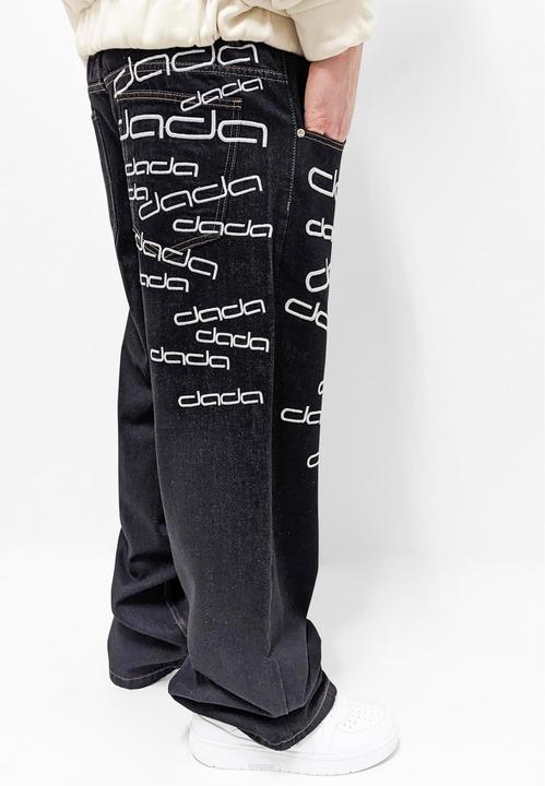 Immagine prodotto Dada Supreme Jeans Baggy con ricamo a grandi lettere - 179923 (32)
