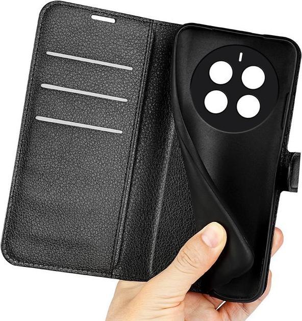 Image du produit MU Classic Série de couvertures de livres en cuir Litchi (Realme 12)
