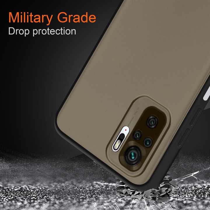 Produktbild Cadorabo Hybrid Matt Cover (Xiaomi Redmi Note 10)