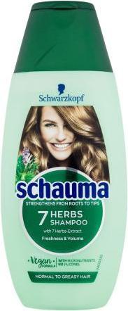 Produktbild Schwarzkopf Schauma - 7 Herbs Shampoo Herbal Hair Shampoo 250Ml (250 ml, Flüssiges Shampoo)