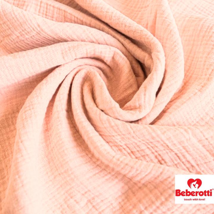 Actual product image Beberotti 4 Layered Double sided Organic Muslin Blanket (90 x 75 cm)