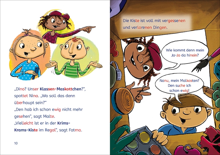 Produktbild Leselöwen 2. Klasse - Drei Freunde retten die Schule (Deutsch, Kai Pannen, Loewe Erstes Selberlesen, 2023)