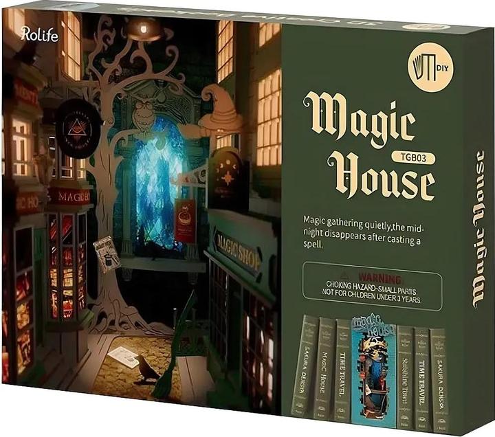 Actual product image Rolife Magic House - Book Nook
