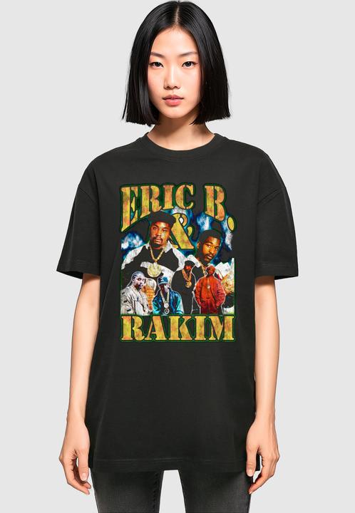Produktbild Merchcode Ladies Eric B & Rakim - Group Bootleg Oversized Boyfriend Tee - 170907 (M)
