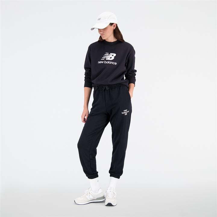 Actual product image New Balance W Essentials Stacked Logo Crew (XS)