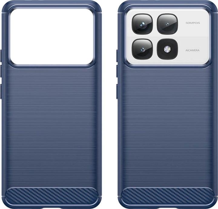 Actual product image Cover-Discount Xiaomi 14T Pro - Metal Carbon Look Cover (Xiaomi 14T Pro)