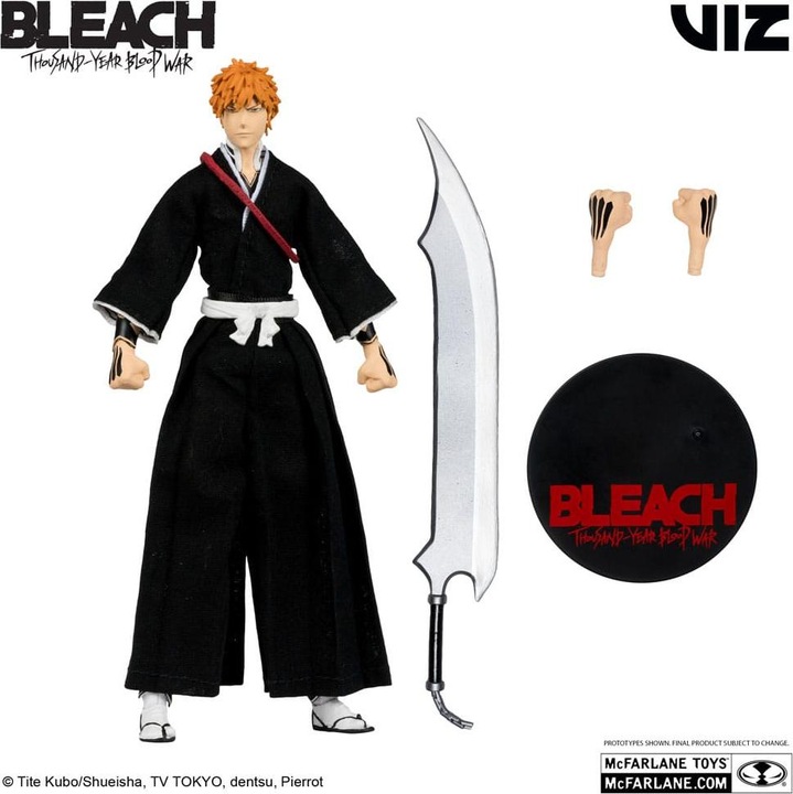 Produktbild McFarlane Bleach: Thousand-Year Blood War Actionfigur Ichigo Kurosaki 18 cm
