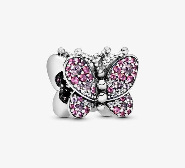 Image du produit Pandora Charme Eblouissant Papillon Éblouissant (Argent 925, Perle)