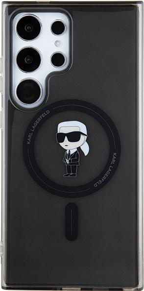 Produktbild Karl Lagerfeld KLHMS24LHFCKNOK S24 Ultra S928 czarny/black hardcase IML Ikonik MagSafe (Samsung Galaxy S24 Ultra)