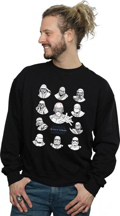 Produktbild Star Wars First Order Character Line Up Mono Sweatshirt (S)