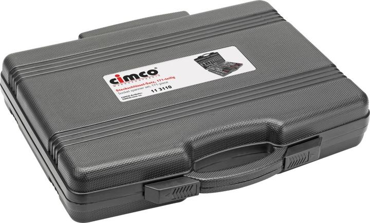 Actual product image Cimco SOCKET SPANNER SET 171-PCS. (113110) (10 mm)