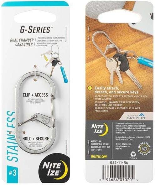Produktbild Nite Ize NiteIze Karabiner G-Serie Doppelkammerkarabiner. 3