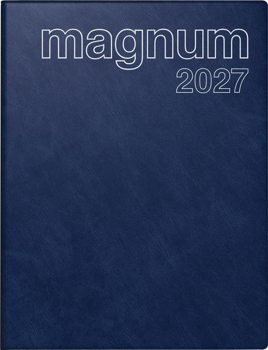 Produktbild Rido Buchkalender Magnum dunkelblau (1 Woche / 2 Seiten)