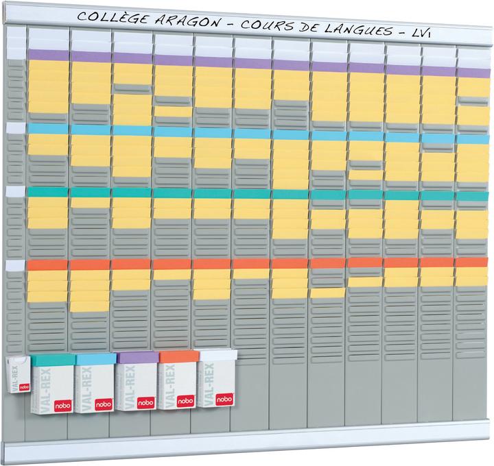 Productafbeelding Nobo Jaarplanner set voor T-kaarten